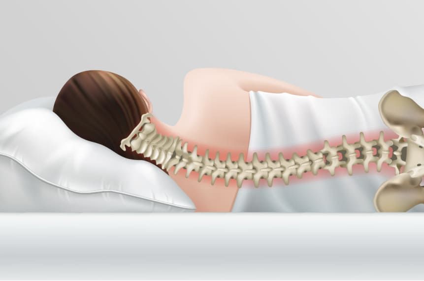 Standard pillow support